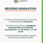 Recesso Legislativo
