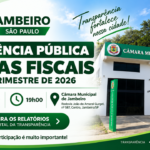 Edital de Audiência Pública – Demonstração e Avaliação do Cumprimento das Metas Fiscais do 2º Quadrimestre 2026